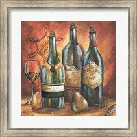 Red and Gold Wine I Fine Art Print