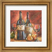 Red and Gold Wine II Fine Art Print