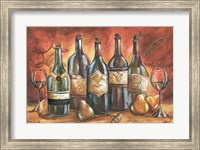 Red and Gold Wine Landscape Fine Art Print