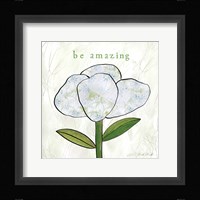 Paper Flower IV Framed Print