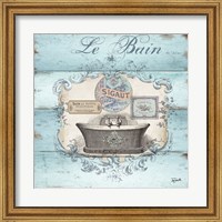 Rustic French Bath II Fine Art Print