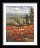 Poppy Vista II Fine Art Print
