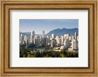 Skyline of Vancouver, British Columbia, Canada Fine Art Print