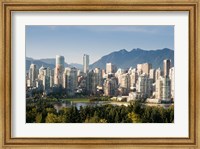 Skyline of Vancouver, British Columbia, Canada Fine Art Print