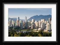 Skyline of Vancouver, British Columbia, Canada Fine Art Print
