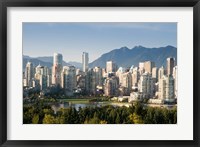 Skyline of Vancouver, British Columbia, Canada Fine Art Print