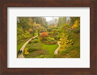 The Sunken Garden, Butchart Gardens, Victoria, BC Fine Art Print