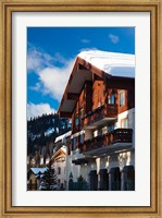 British Columbia, Sun Peaks Resort, ski lodges Fine Art Print