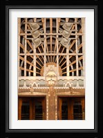 Detail of the Marine Building, Vancouver, British Columbia, Canada Fine Art Print