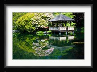 British Columbia, Vancouver, Hately Gardens, Hut Fine Art Print