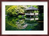 British Columbia, Vancouver, Hately Gardens, Hut Fine Art Print