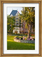 British Columbia, Victoria, Empress Hotel Gardens Fine Art Print