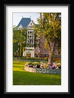 British Columbia, Victoria, Empress Hotel Gardens Fine Art Print