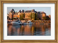 British Columbia, Victoria, Empress Hotel, Harbor Fine Art Print