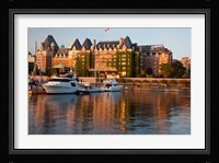 British Columbia, Victoria, Empress Hotel, Harbor Fine Art Print