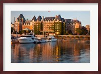 British Columbia, Victoria, Empress Hotel, Harbor Fine Art Print