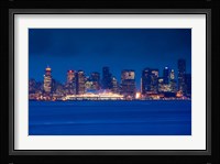 City view form North Vancouver, British Columbia, Canada Fine Art Print