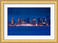 City view form North Vancouver, British Columbia, Canada Fine Art Print