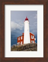 Fisgard Lighthouse, Victoria, Vancouver Island, British Columbia, Canada Fine Art Print