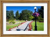 Gardens at Governor's House Victoria, British Columbia, Canada Fine Art Print