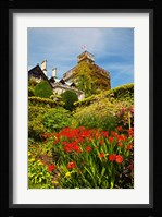 Summer in Hately Gardens, Victoria, British Columbia Fine Art Print