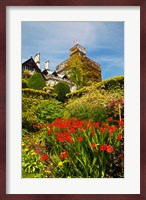 Summer in Hately Gardens, Victoria, British Columbia Fine Art Print