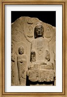Buddha statue c. 550-577 AD, Shanghai, China Fine Art Print