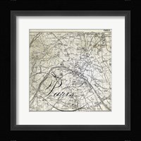 All About Paris III Framed Print