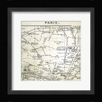 All About Paris IV Framed Print