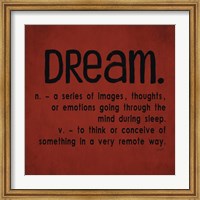 Definitions-Dream II Fine Art Print