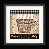 Premium Coffee I Framed Print