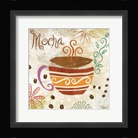 Colorful Coffee I Framed Print
