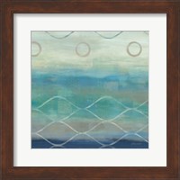 Abstract Waves Blue/Gray II Fine Art Print