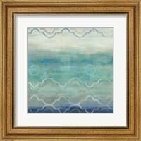 Abstract Waves Blue/Gray I Fine Art Print