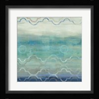 Abstract Waves Blue/Gray I Fine Art Print