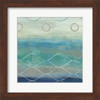 Abstract Waves Blue/Gray II Fine Art Print