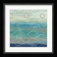 Abstract Waves Blue/Gray II Fine Art Print