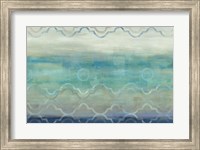 Abstract Waves Blue/Gray Fine Art Print