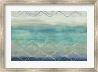 Abstract Waves Blue/Gray Fine Art Print