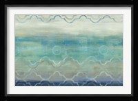 Abstract Waves Blue/Gray Fine Art Print