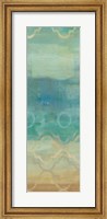 Abstract Waves Blue Panel I Fine Art Print