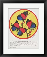 Agrias Sardanaplaus Framed Print