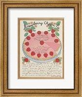 A Strawberry Chiffon Pie Fine Art Print