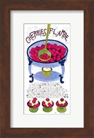 Cherries Flambe Fine Art Print