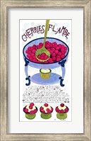 Cherries Flambe Fine Art Print