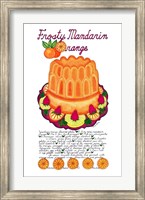 Frosty Mandarin Orange Fine Art Print