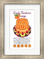 Frosty Mandarin Orange Fine Art Print