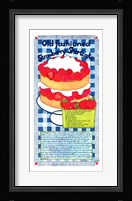 Old Fashioned Strawberry Shortcake Fine Art Print
