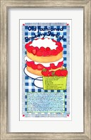 Old Fashioned Strawberry Shortcake Fine Art Print