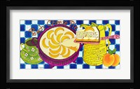 Peach Cheese Pie Fine Art Print
